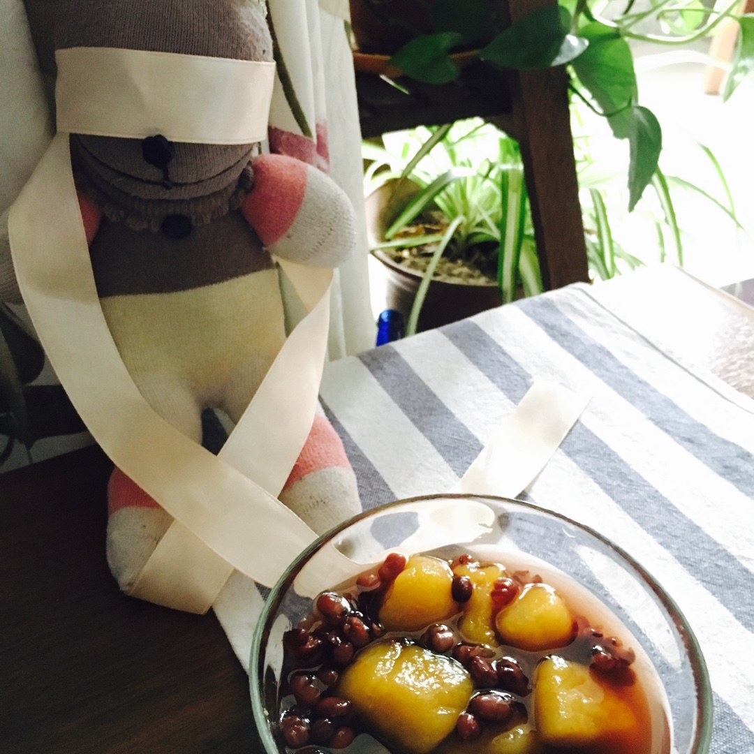 芋圆红豆沙