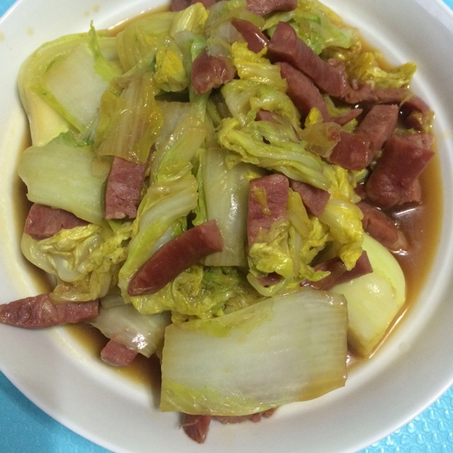 培根娃娃菜