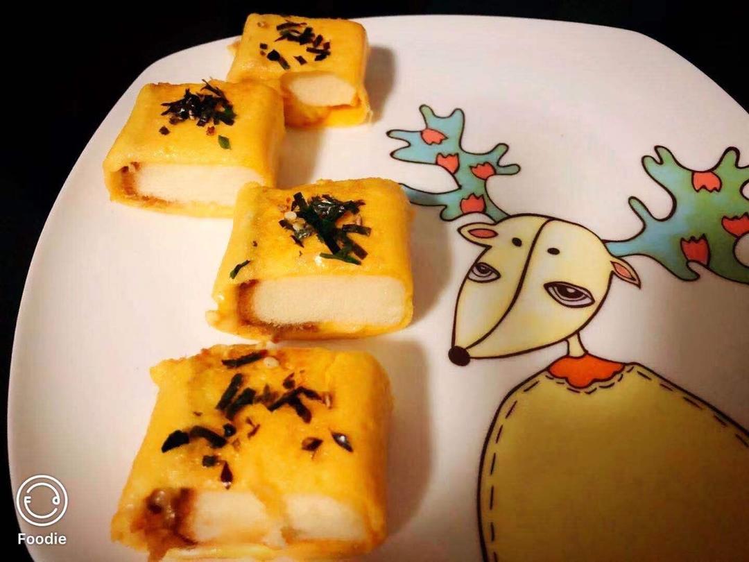 上学娃的快手早餐蛋皮蛋糕卷