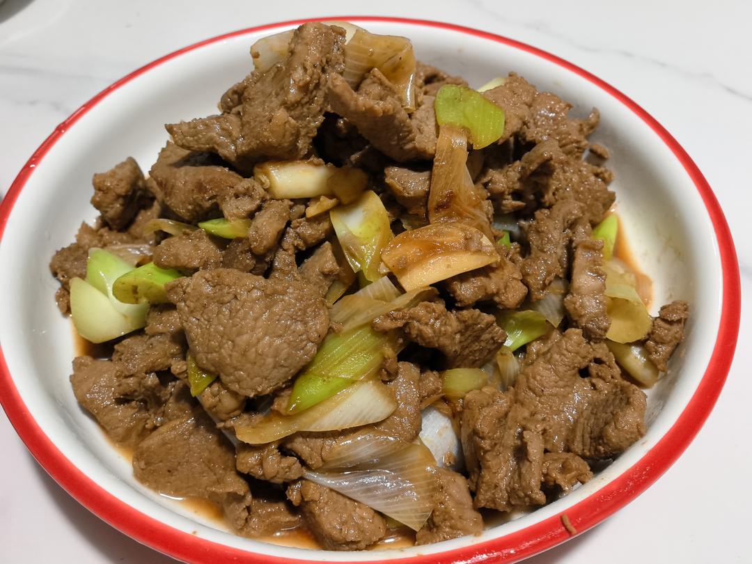 【嗷呜】老北京葱爆羊肉