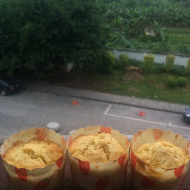 柠檬香草cupcake（无装饰）