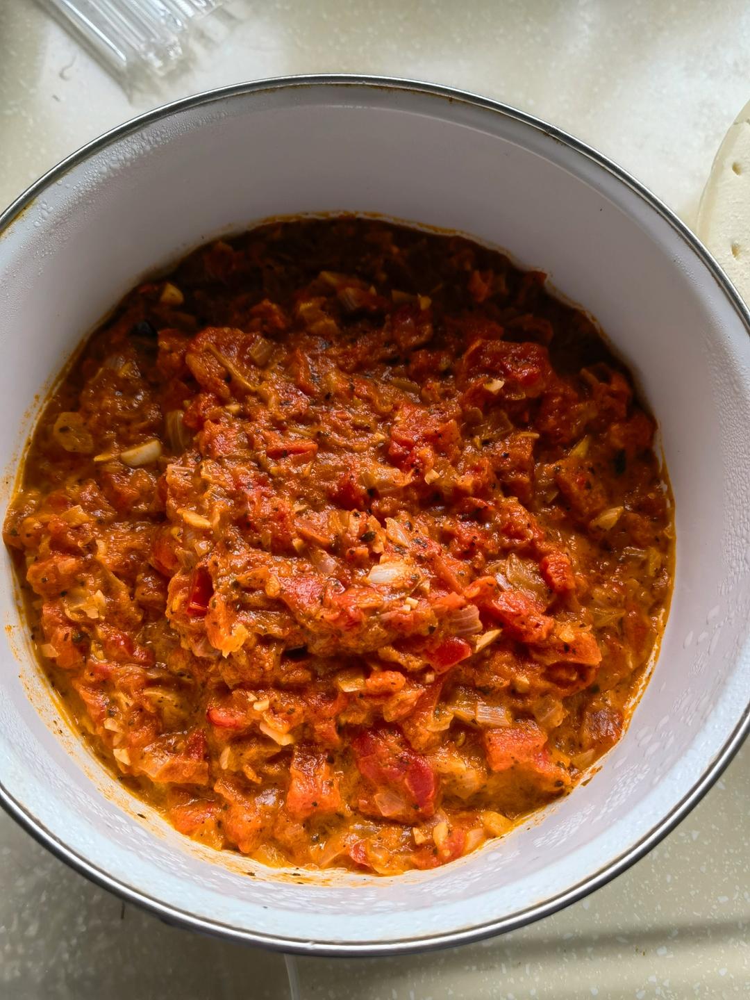 家庭自制pizza酱