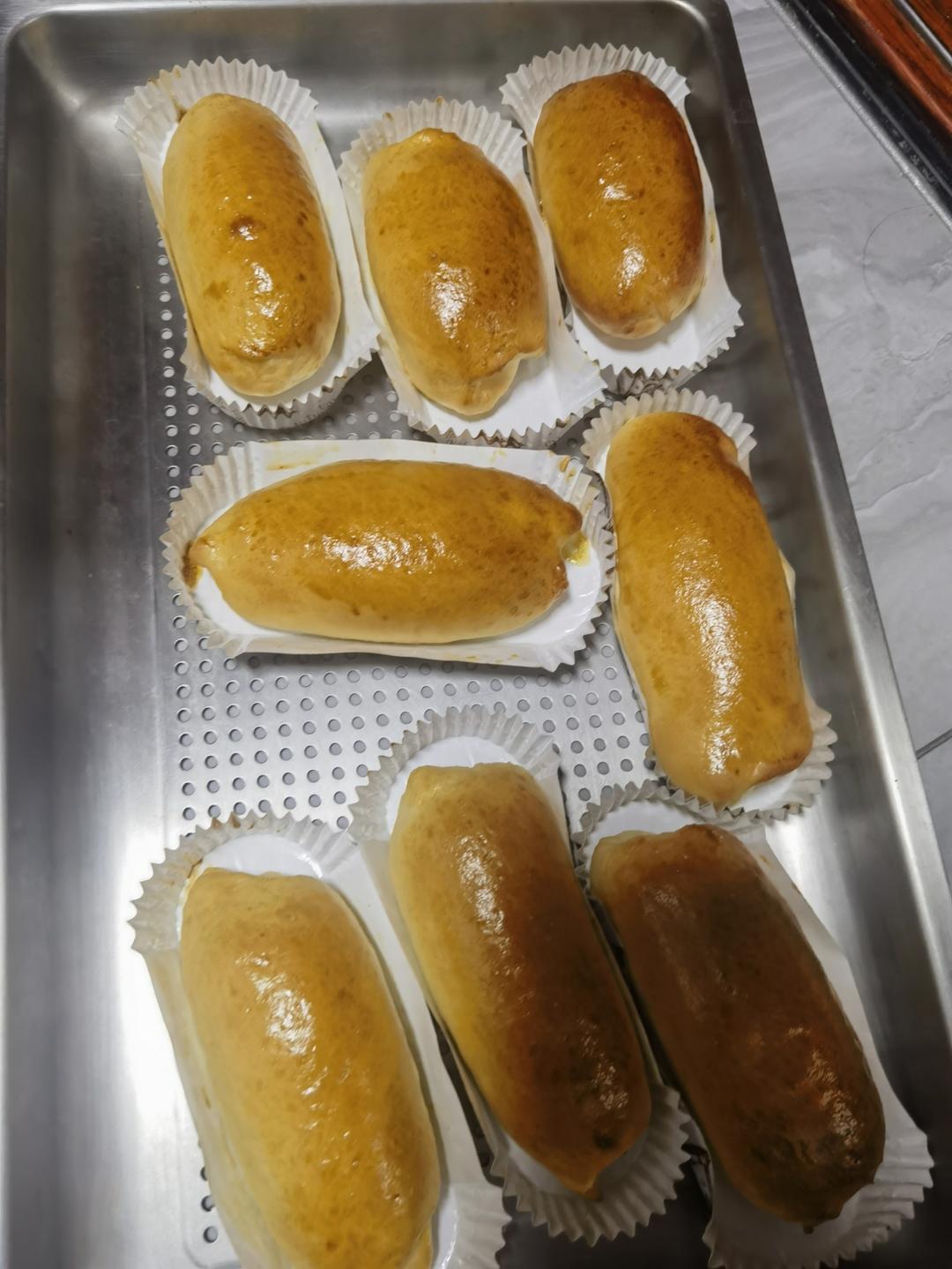 肉松沙拉酱面包（65度汤种）