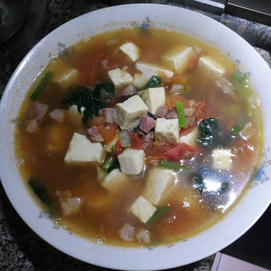 番茄豆腐汤
