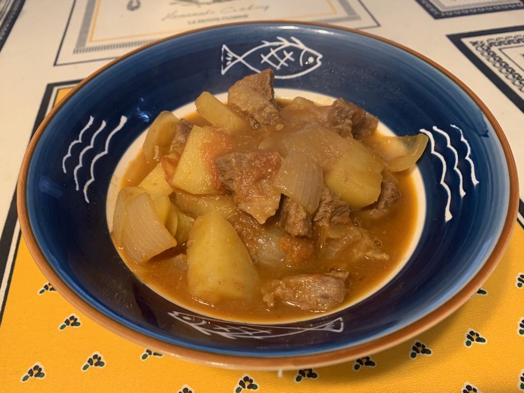番茄土豆炖牛腩