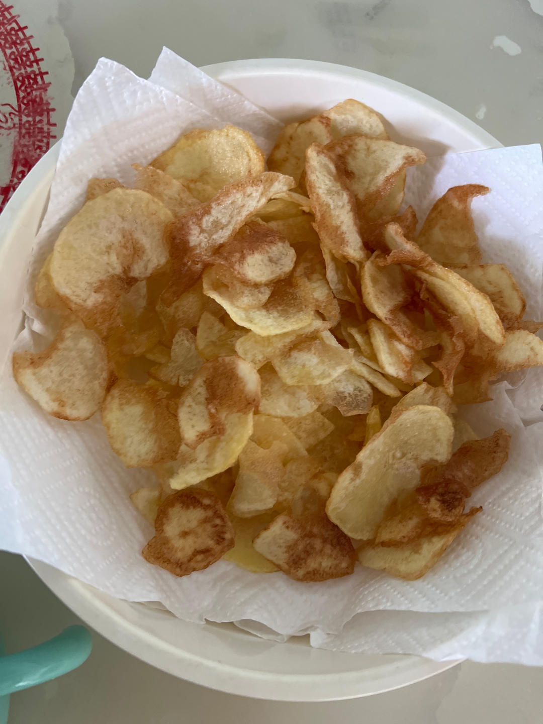 🔥焦香酥脆～自制薯片，嘎嘣脆秒杀膨化薯片