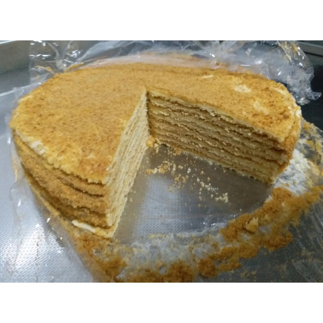 俄罗斯蜂蜜蛋糕   千层蛋糕【又名提拉米苏】