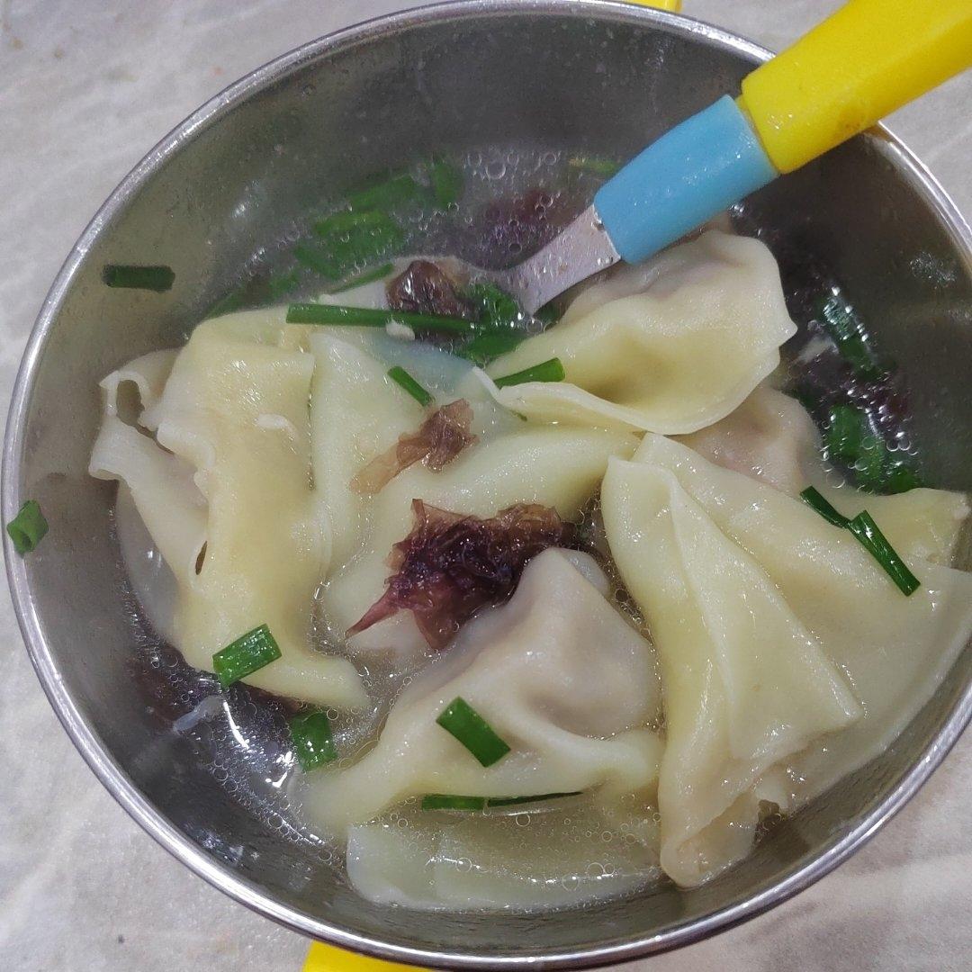 肉不柴的馄饨馅