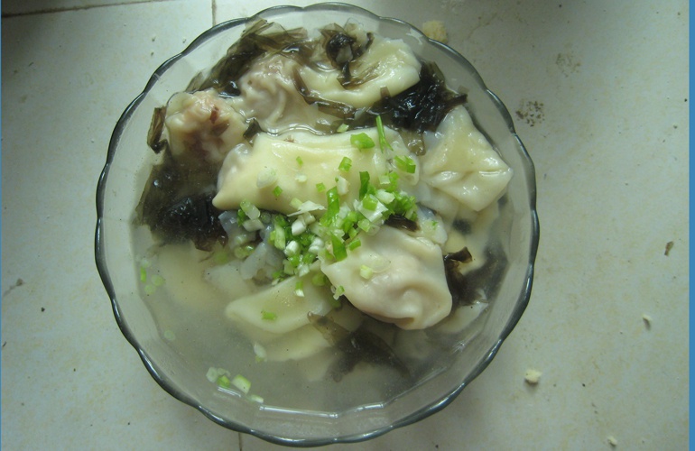 紫菜汤馄饨