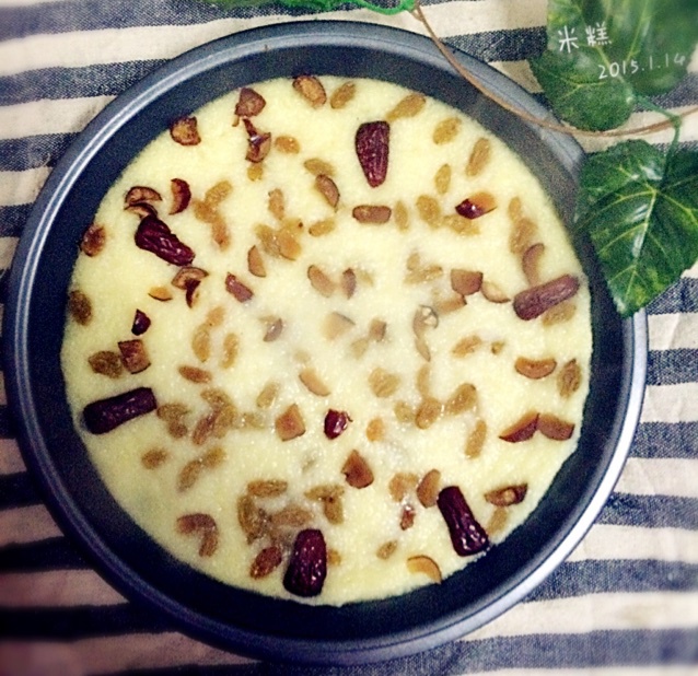 葡萄干米糕