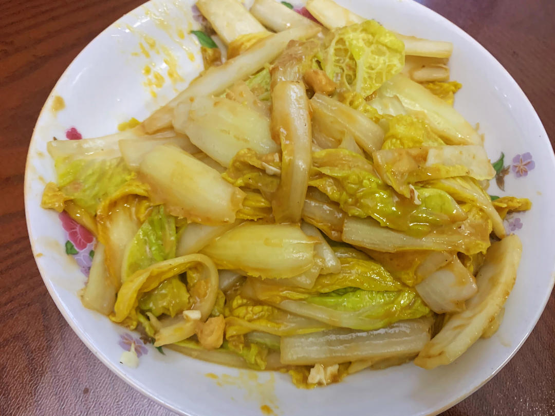 蛋黄娃娃菜