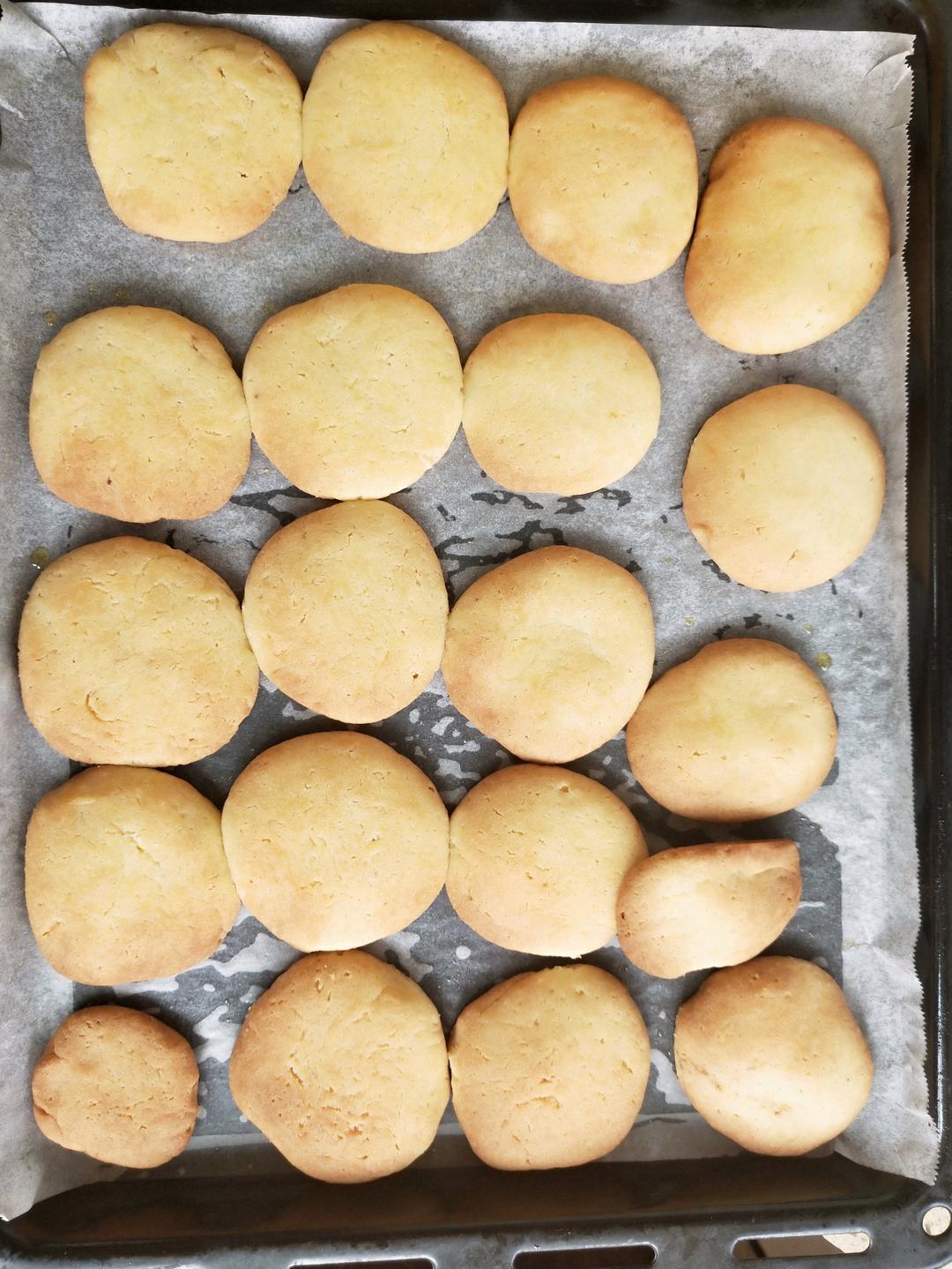 玉米油曲奇饼干 酥脆