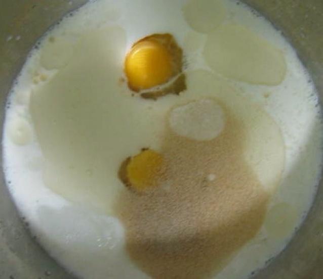 纯奶手撕吐司的做法 步骤1