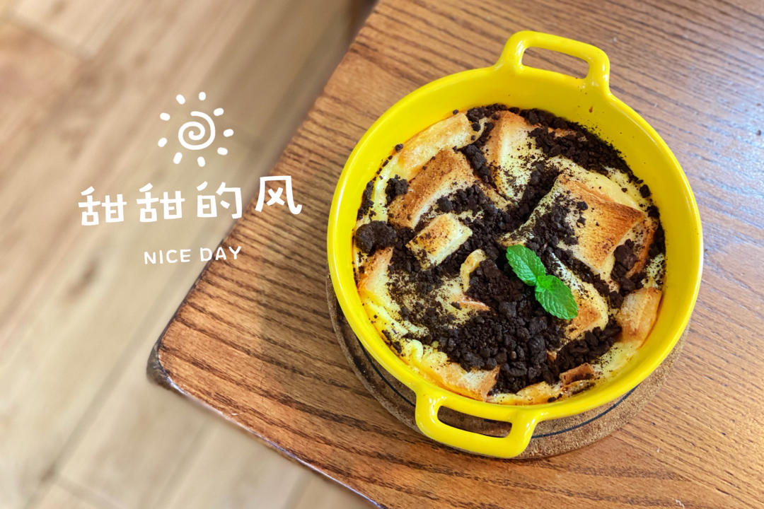 巨简单的早餐吐司布丁，出炉就能干掉一碗，早餐吃它绝了