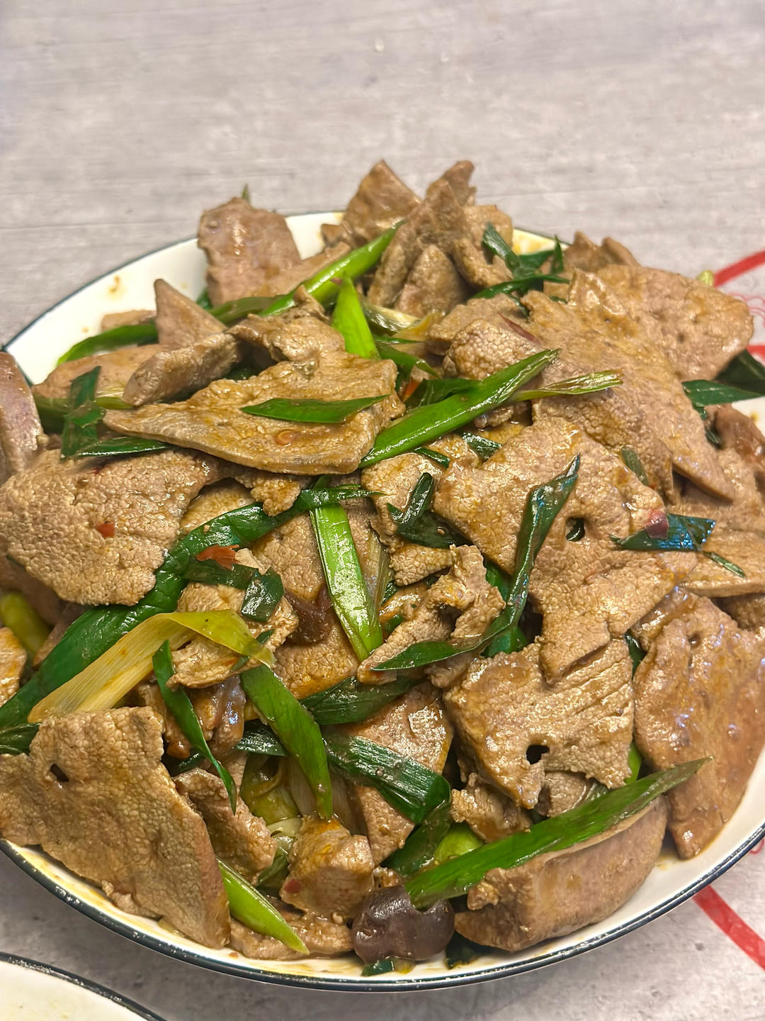 嫩炒猪肝
