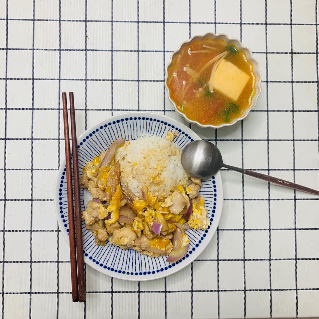 亲子饭 Oyakodon