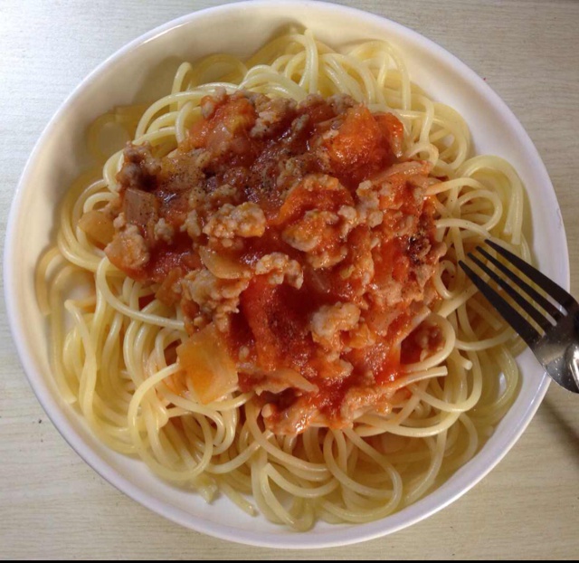 番茄肉酱意面
