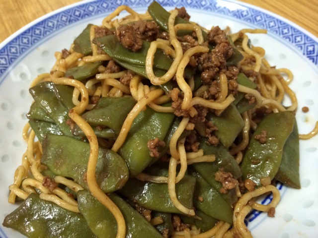 扁豆焖面