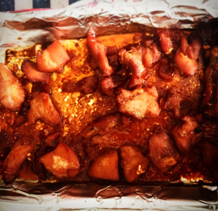 秘制叉烧琵琶鸡腿(零失败！超快手烤箱菜)