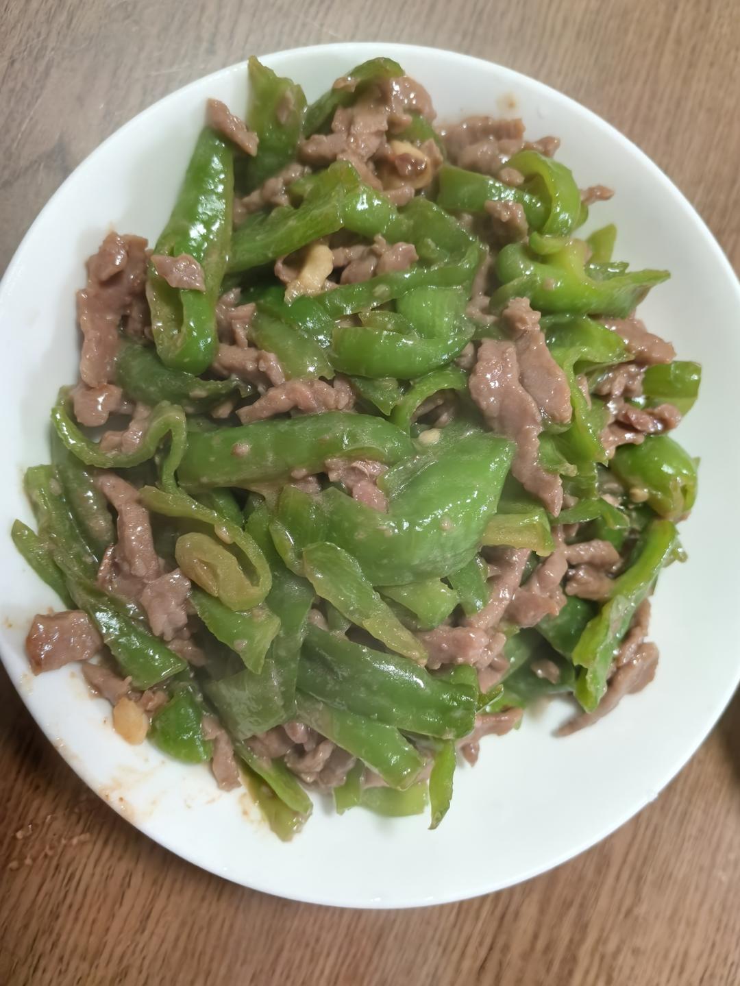 家常青椒炒牛肉🥩