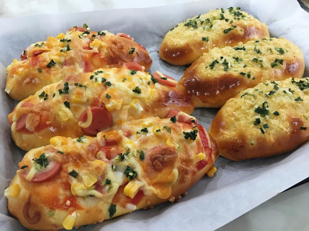 米米多123做的香葱芝士火腿面包新手必修版