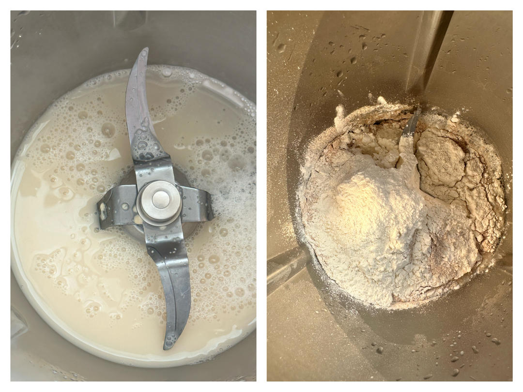 纯奶手撕吐司的做法 步骤1