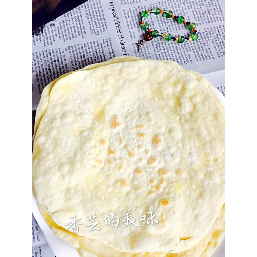 菠菜汁春饼 "咬春“