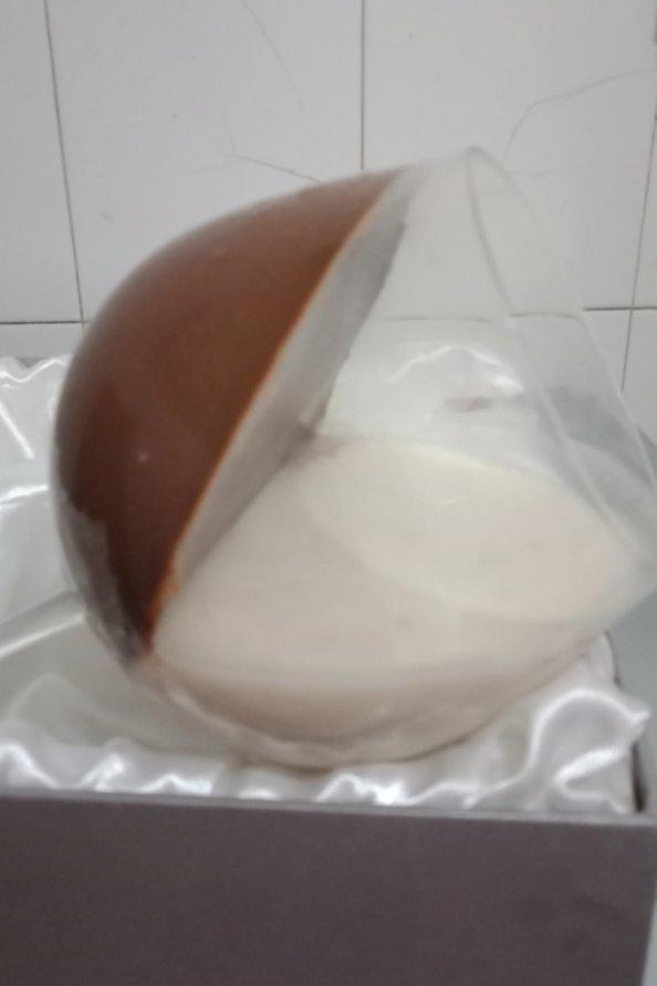 巧克力牛奶心形布丁