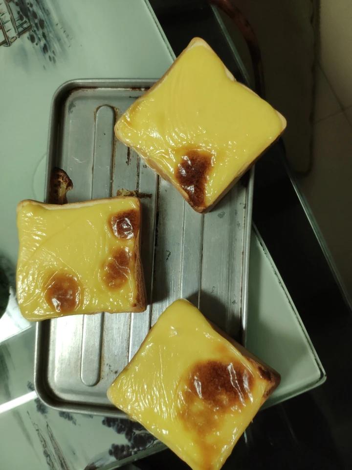 岩烧乳酪吐司片