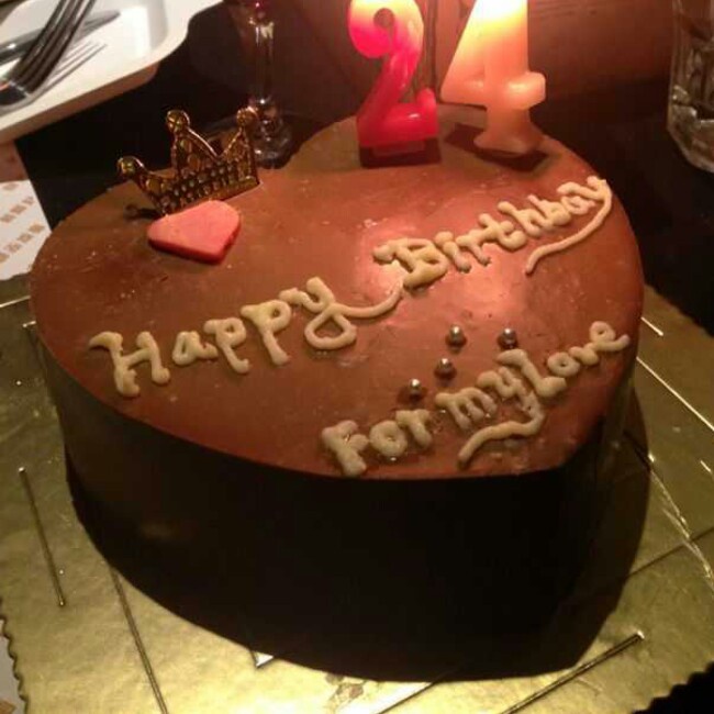 巧克力生日蛋糕