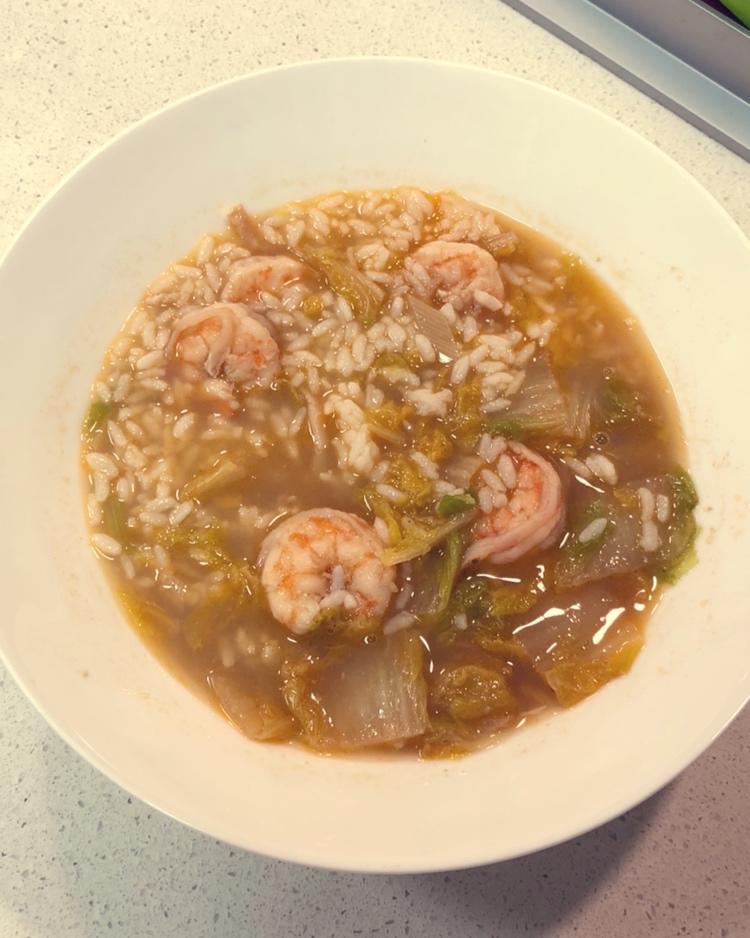 鲜虾番茄娃娃菜