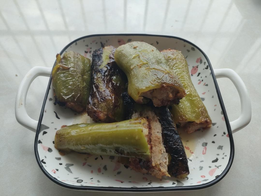 销魂青椒酿肉【超级下饭】