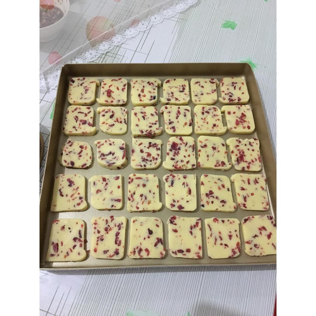 低糖少油版蔓越莓饼干