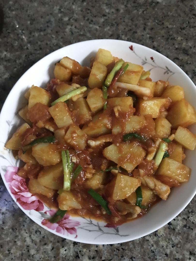 番茄土豆丁
