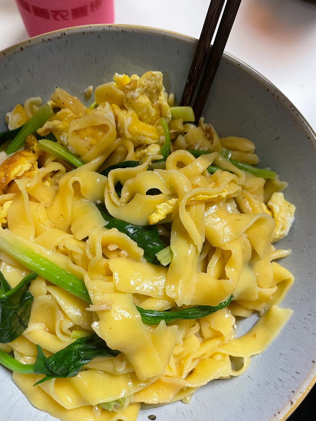 全自动面条机胡萝卜面条的做法