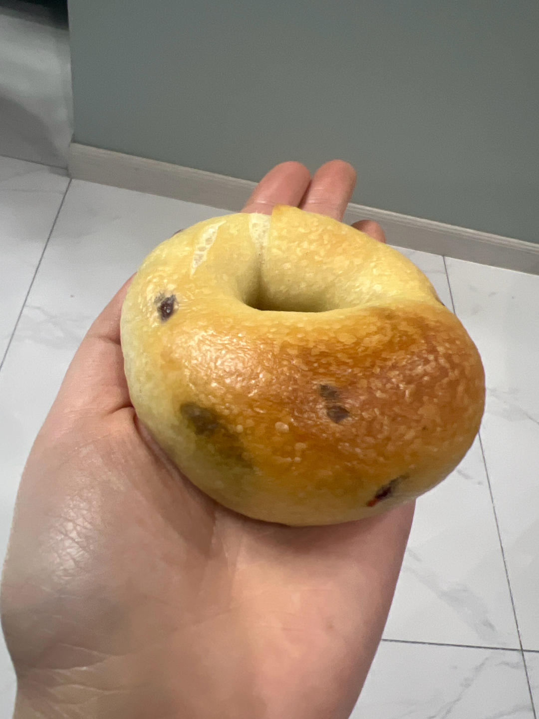 酸甜双莓贝果（冷藏发酵法）丨健康·烘焙