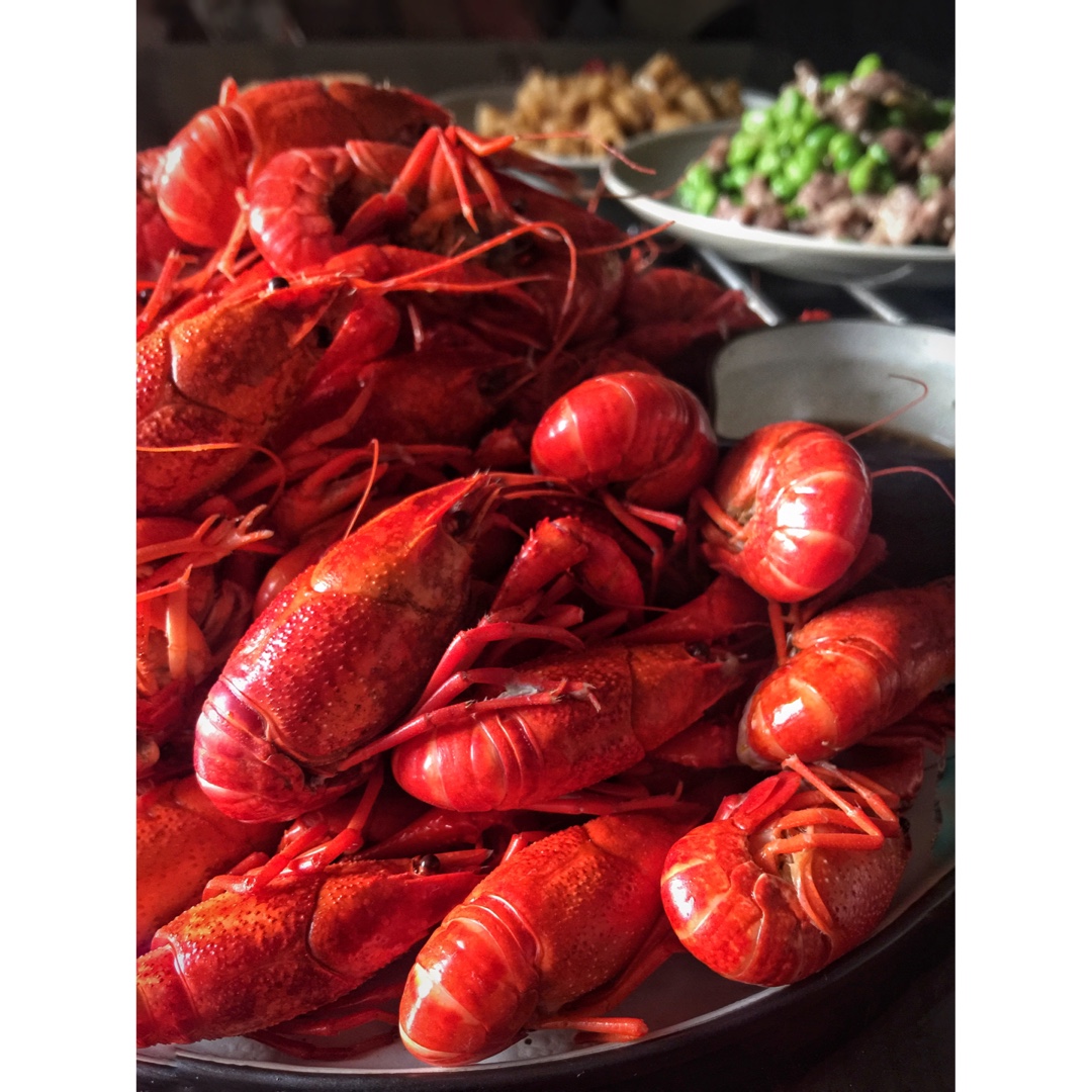 清蒸小龙虾