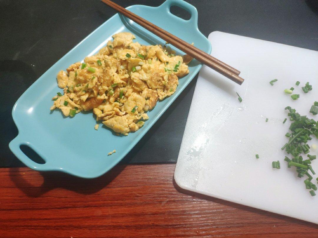 大葱炒鸡蛋