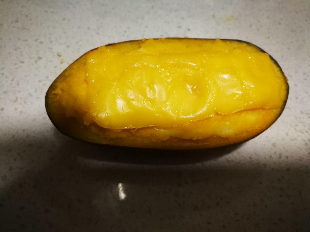 奶香芝士焗红薯