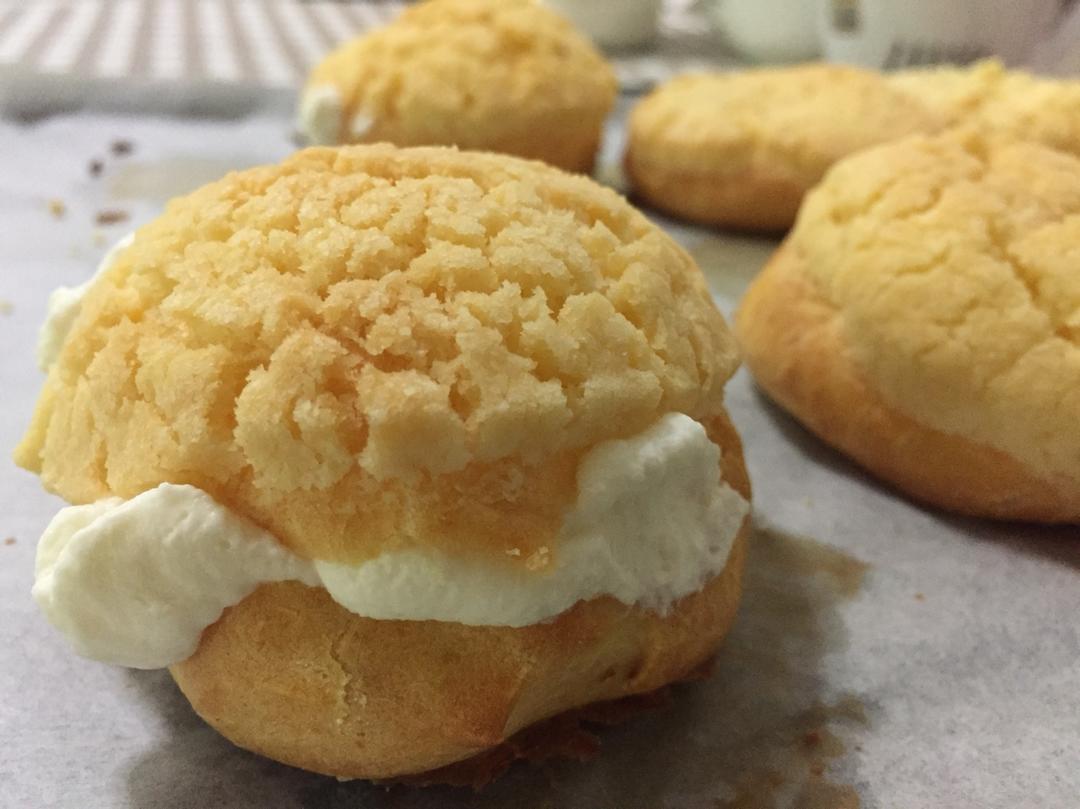 十分美味的酥皮泡芙