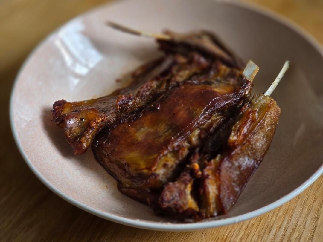超简单 空气炸锅烤羊排