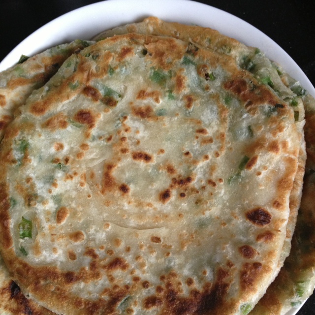 椒盐葱油饼