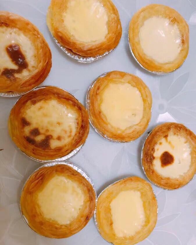 旺仔牛奶简易蛋挞，不用淡奶油，懒人做法