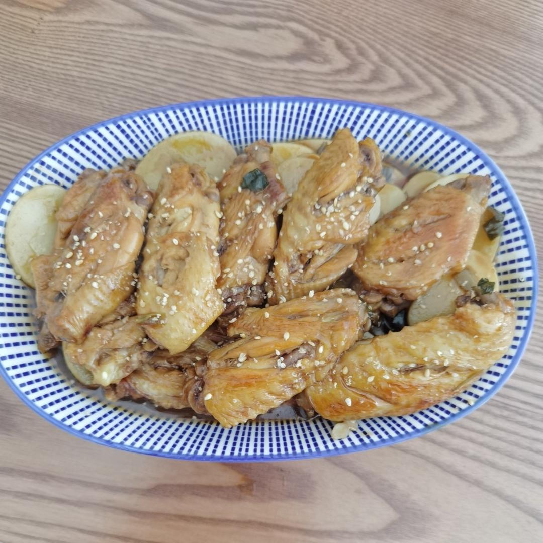 好吃到舔手指的红烧鸡翅😋孩子的最爱❤️