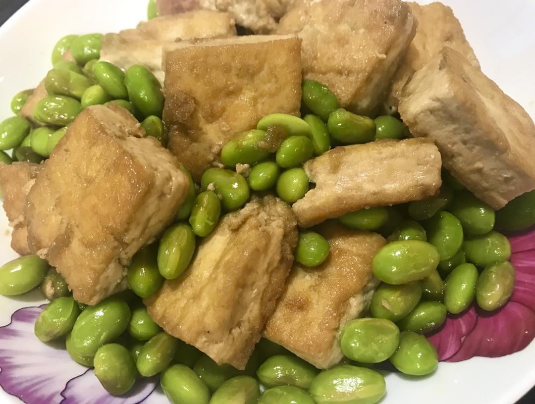 毛豆臭豆腐