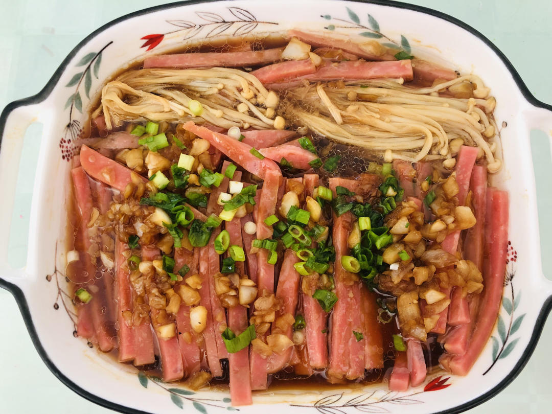 金针菇最好吃的做法❗️蒜蓉金针菇