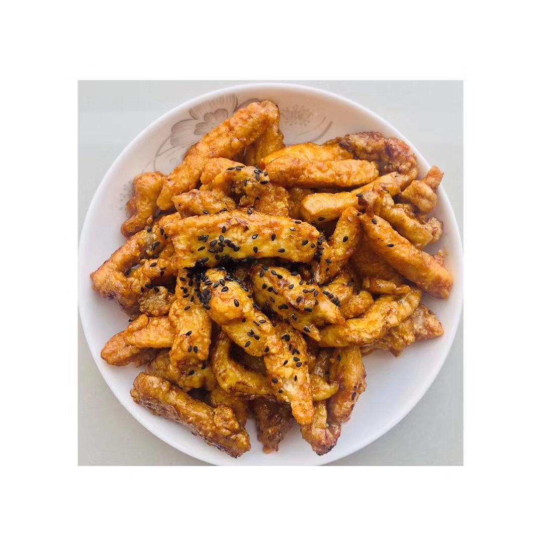 糖醋里脊 鸡胸肉的新吃法 香酥酸甜节日聚餐必做菜 超详细做法