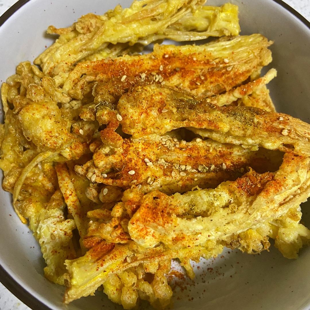 油炸椒盐金针菇