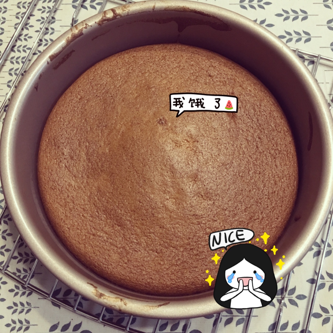 君之版戚风蛋糕