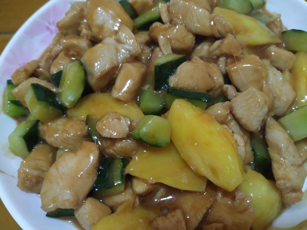 减脂期必备｜菠萝🍍鸡胸肉🐔酸酸甜甜轻轻松松甩肉